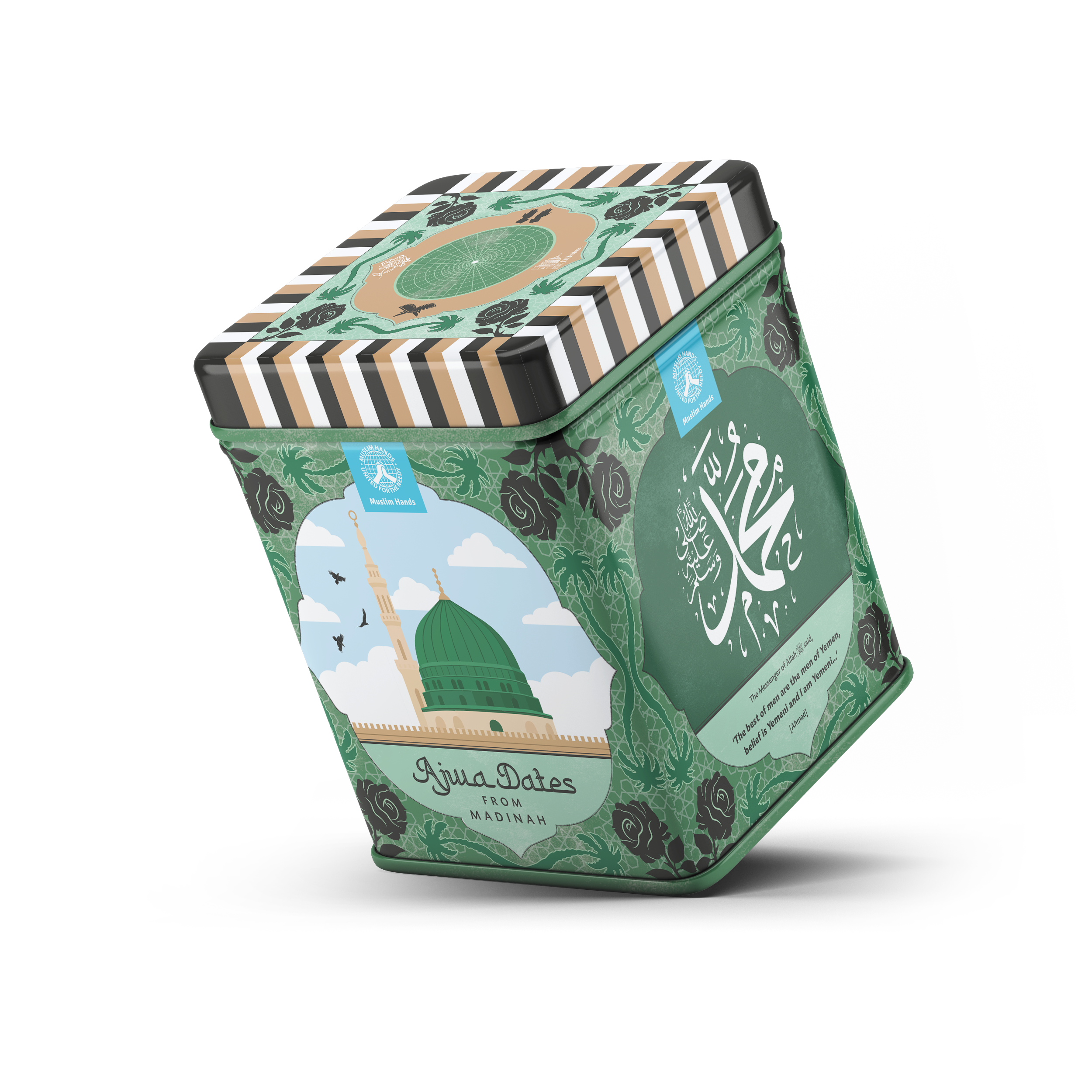 800g Ajwa Dates (Metal Tin)